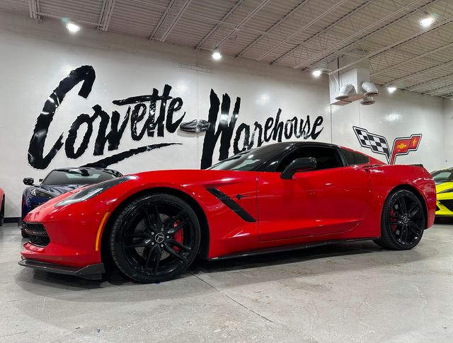 2015 Chevrolet Corvette Coupe Z51, 2LT, 7-SPD, FE4 UQT STINGER SKIRTS 73k | Dallas, Texas | Corvette Warehouse 