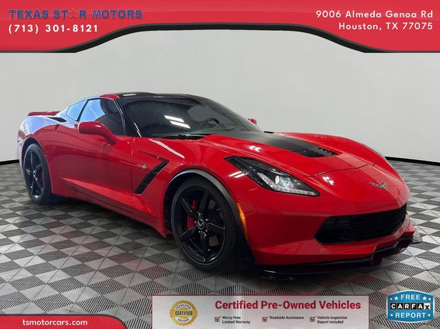 2015 Chevrolet CORVETTE STINGRAY 3LT | Houston, TX | Texas Star Motors