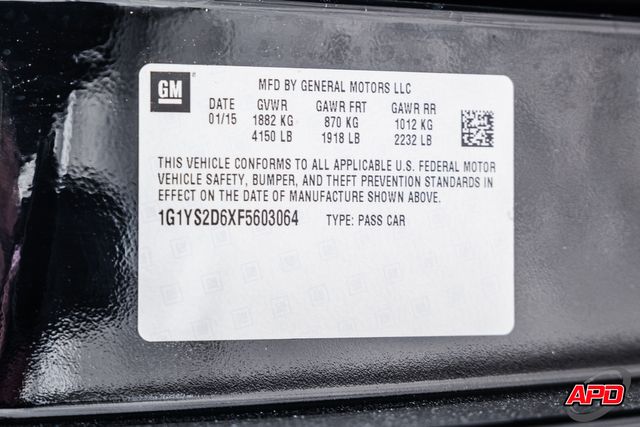 2015 Chevrolet Corvette Z06