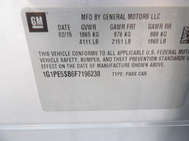 2015 Chevrolet Cruze 2LT Auto | Dalton, GA | Paniagua Auto Mall 