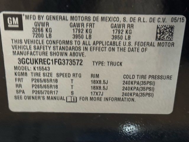 2015 Chevrolet Silverado 1500 LT