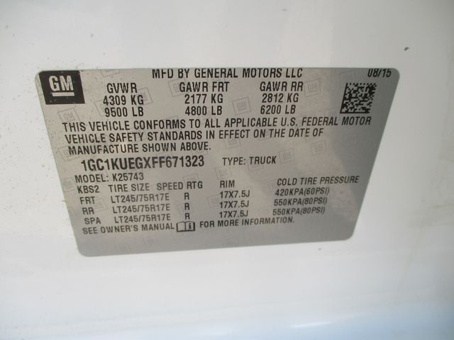 2015 Chevrolet Silverado 2500HD Work Truck