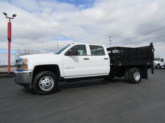 2015 Chevrolet Silverado 3500HD Crew Cab 4x4 with 9' Stake Body and Lift Gate in Ephrata, PA 17522