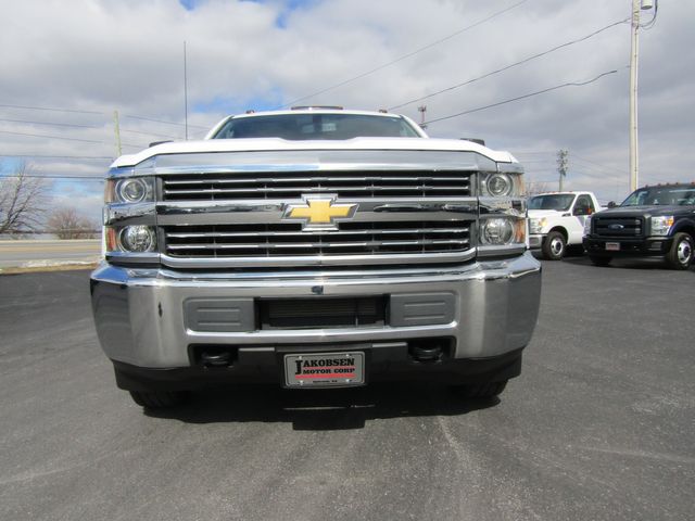 2015 Chevrolet Silverado 3500HD Crew Cab 4x4 with 9' Stake Body and Lift Gate