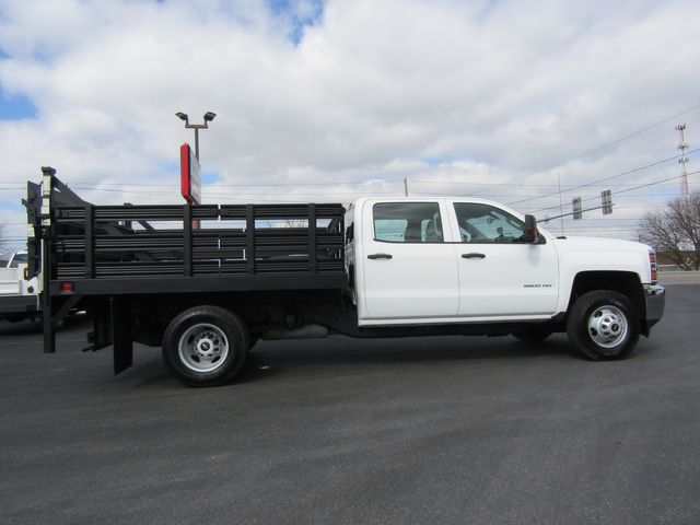 2015 Chevrolet Silverado 3500HD Crew Cab 4x4 with 9' Stake Body and Lift Gate