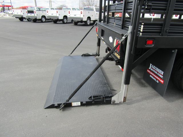 2015 Chevrolet Silverado 3500HD Crew Cab 4x4 with 9' Stake Body and Lift Gate