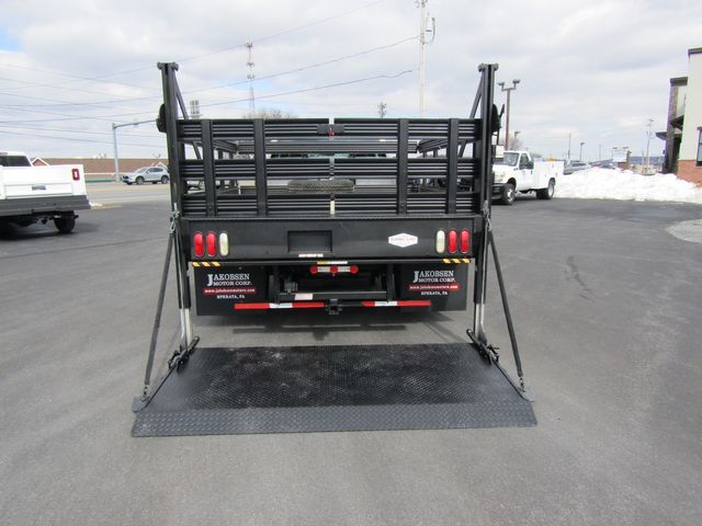 2015 Chevrolet Silverado 3500HD Crew Cab 4x4 with 9' Stake Body and Lift Gate
