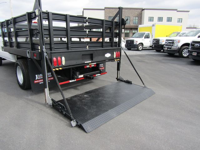 2015 Chevrolet Silverado 3500HD Crew Cab 4x4 with 9' Stake Body and Lift Gate