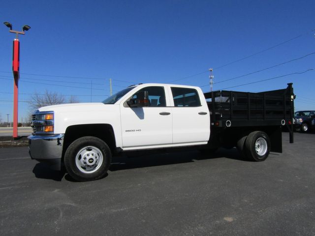 2015 Chevrolet Silverado 3500HD Crew Cab 4x4 with 9' Stake Body and Lift Gate in Ephrata, PA 17522