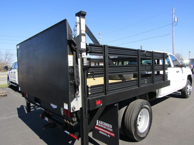 2015 Chevrolet Silverado 3500HD Crew Cab 4x4 with 9' Stake Body and Lift Gate 2015 Chevrolet Silverado 3500HD Crew Cab 4x4 with 9' Stake Body and Lift Gate