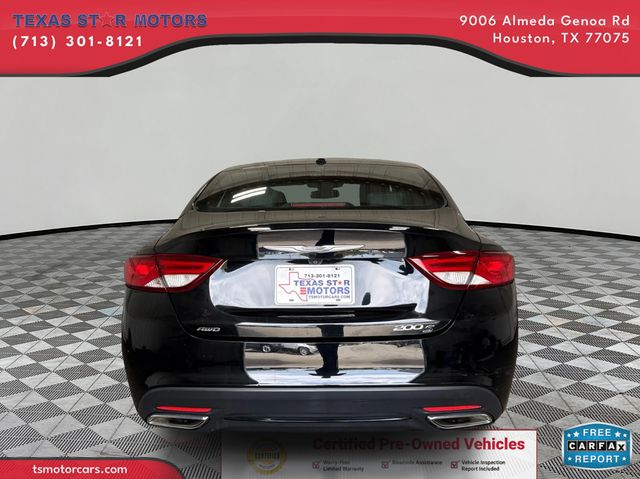 2015 Chrysler 200 S 2015 Chrysler 200 S
