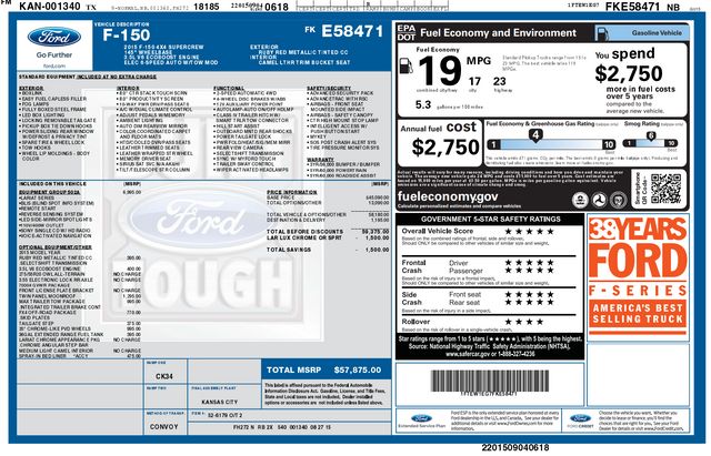 2015 Ford F-150 Lariat 2015 Ford F-150 Lariat