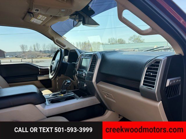 2015 Ford F-150 Lariat 4x4 Crew Cab FX4 Eco Boost LEVELED LowMiles