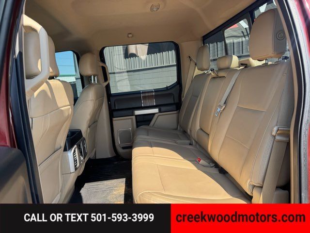 2015 Ford F-150 Lariat 4x4 Crew Cab FX4 Eco Boost LEVELED LowMiles