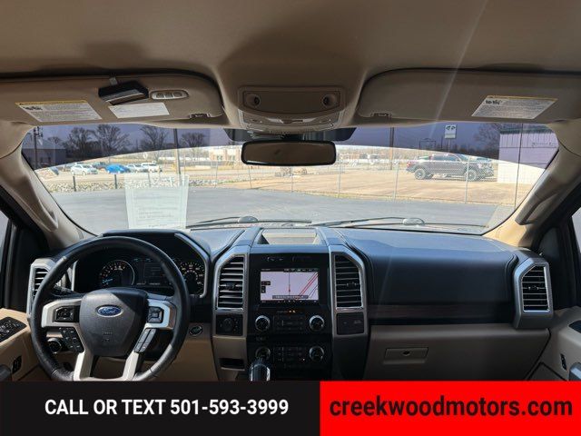 2015 Ford F-150 Lariat 4x4 Crew Cab FX4 Eco Boost LEVELED LowMiles