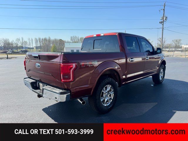 2015 Ford F-150 Lariat 4x4 Crew Cab FX4 Eco Boost LEVELED LowMiles