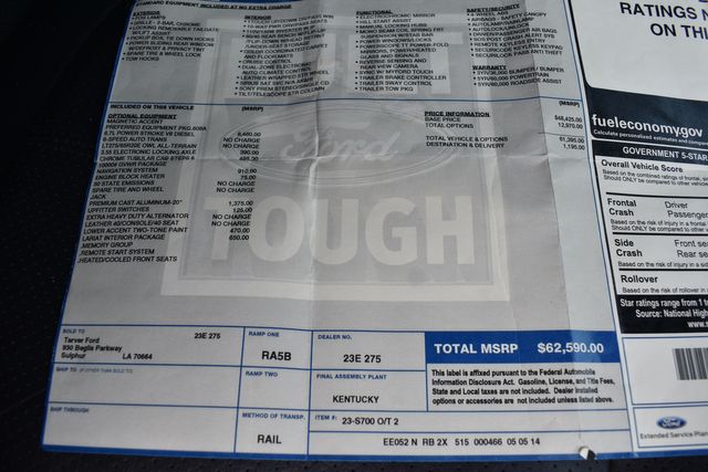 2015 Ford F-250 Super Duty Lariat