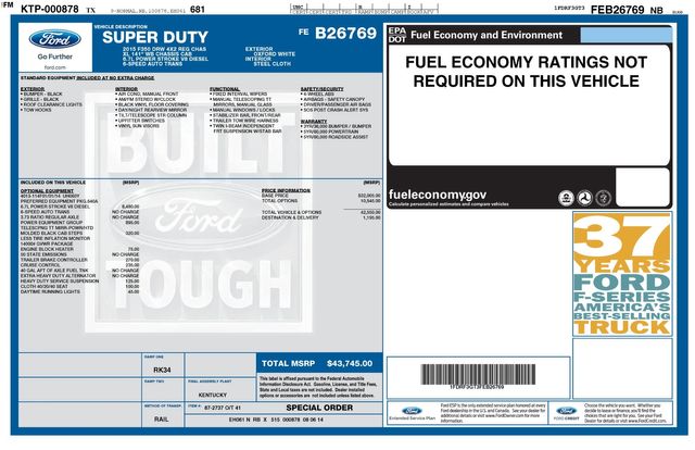 2015 Ford F-350 Super Duty XL 2015 Ford F-350 Super Duty XL