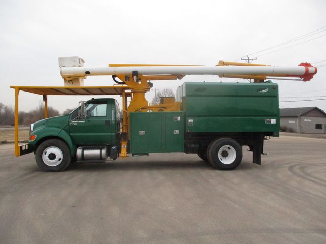 2015 Ford F-750 CHIPPER DUMP ELEVATOR BOOM TRUCK
