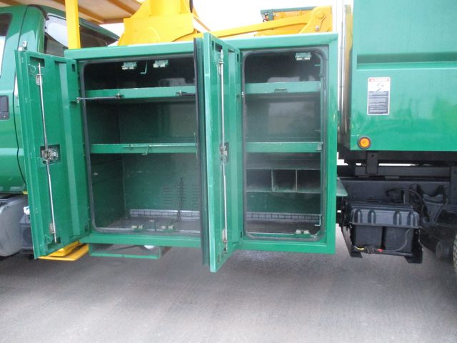 2015 Ford F-750 CHIPPER DUMP ELEVATOR BOOM TRUCK