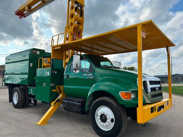 2015 Ford F-750 CHIPPER DUMP ELEVATOR BOOM TRUCK