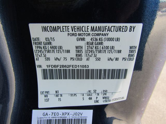 2015 Ford F250 Regular Cab 4x4 with 8' Knapheide Utility Bed