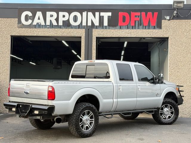 2015 Ford F250 Platinum 4X4 Crew Cab 6.7L Powerstroke