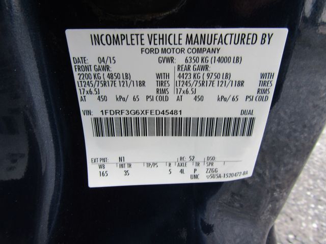 2015 Ford F350 12' Stake Body 2wd Truck with Lift Gate 2015 Ford F350 12' Stake Body 2wd Truck with Lift Gate