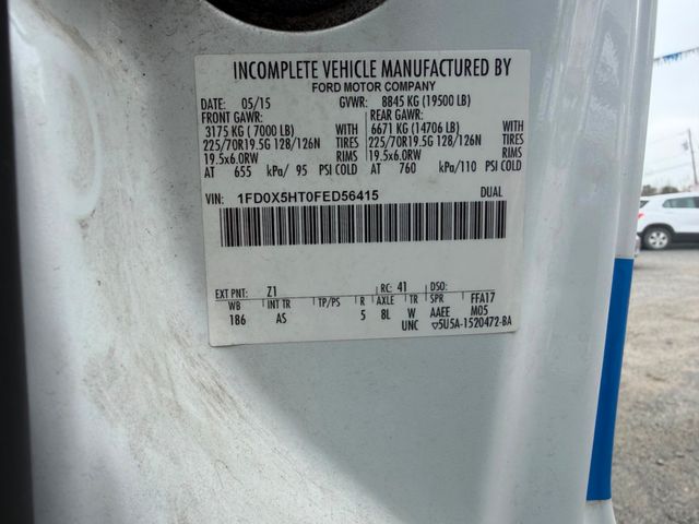 2015 Ford F550 Altec 45'