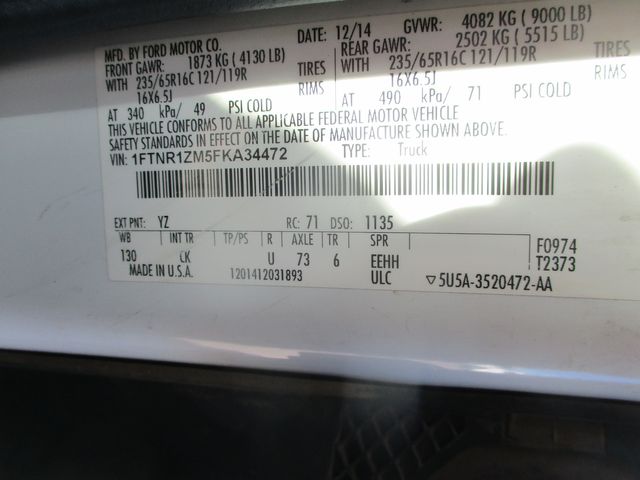 2015 Ford Transit 250