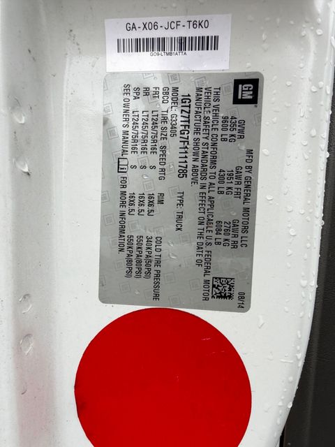 2015 GMC Savana 3500