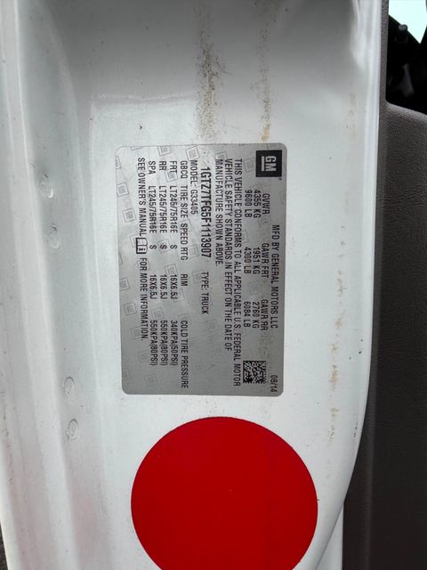 2015 GMC Savana 3500