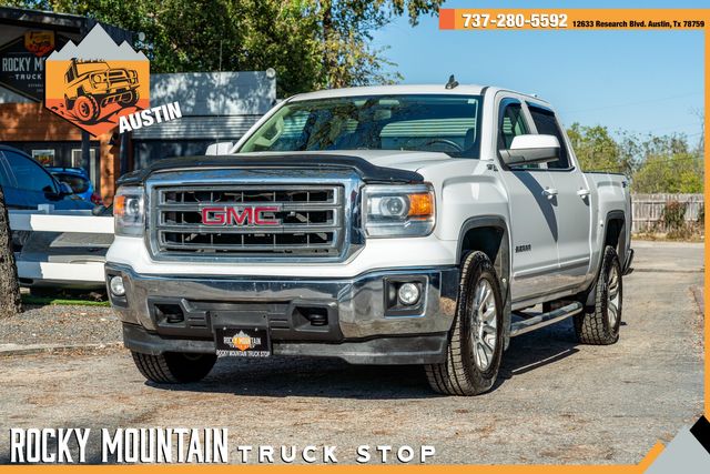 2015 GMC Sierra 1500 SLE CREW CAB 4X4 Z71 / ONE OWNER / CLEAN CARFAX | Austin, TX | Rocky Mountain Truck Stop Austin