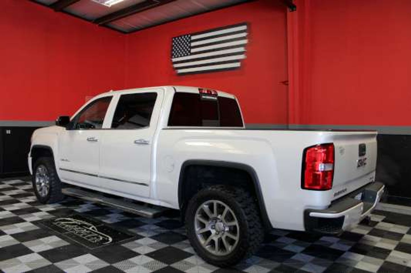 2015 GMC Sierra 1500 Denali WHITE at Ledet's Auto Sales