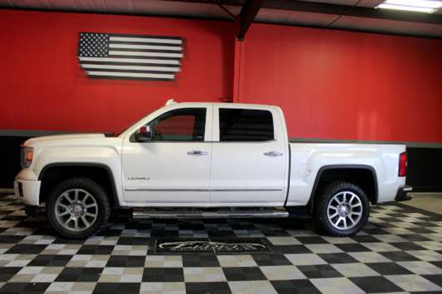 2015 GMC Sierra 1500 Denali WHITE at Ledet's Auto Sales