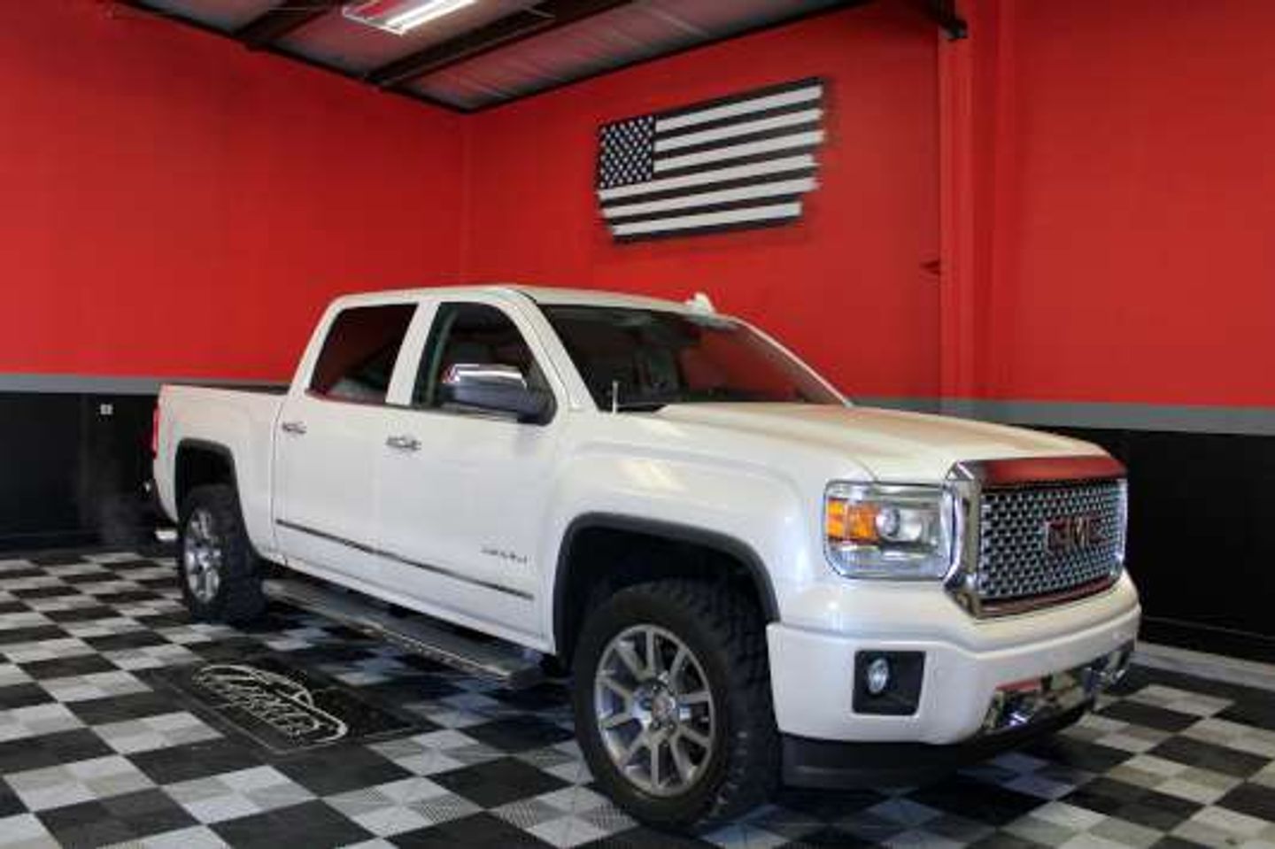 2015 GMC Sierra 1500 Denali WHITE at Ledet's Auto Sales