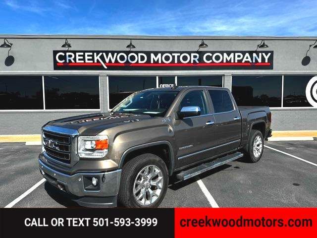 2015 GMC Sierra 1500 SLT 4x4 5.3 V8 Chrome 20s Financing Leather Nice