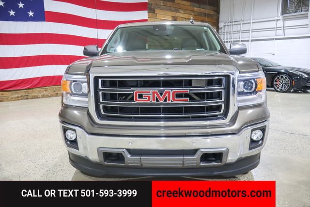 2015 GMC Sierra 1500 SLT 4x4 Z71 V8 Chrome 20s Financing Crew Cab Brown