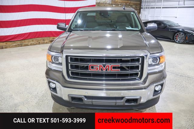 2015 GMC Sierra 1500 SLT 4x4 Z71 V8 Chrome 20s Financing Crew Cab Brown