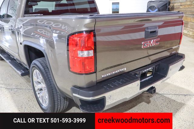 2015 GMC Sierra 1500 SLT 4x4 Z71 V8 Chrome 20s Financing Crew Cab Brown