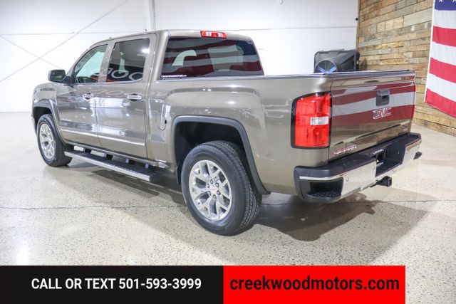 2015 GMC Sierra 1500 SLT 4x4 Z71 V8 Chrome 20s Financing Crew Cab Brown