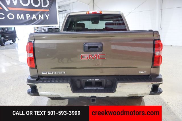 2015 GMC Sierra 1500 SLT 4x4 Z71 V8 Chrome 20s Financing Crew Cab Brown