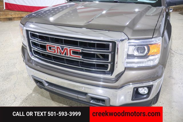 2015 GMC Sierra 1500 SLT 4x4 Z71 V8 Chrome 20s Financing Crew Cab Brown