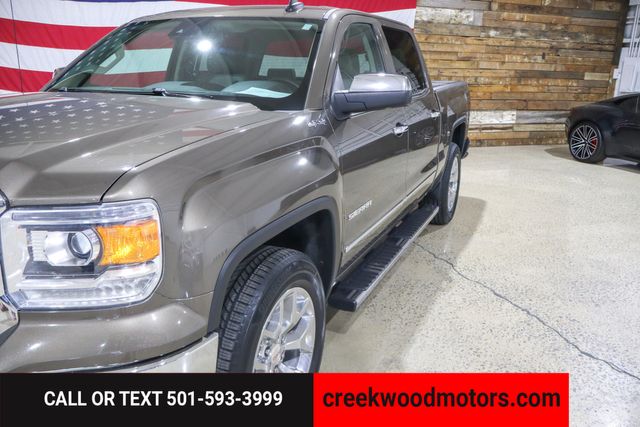 2015 GMC Sierra 1500 SLT 4x4 Z71 V8 Chrome 20s Financing Crew Cab Brown