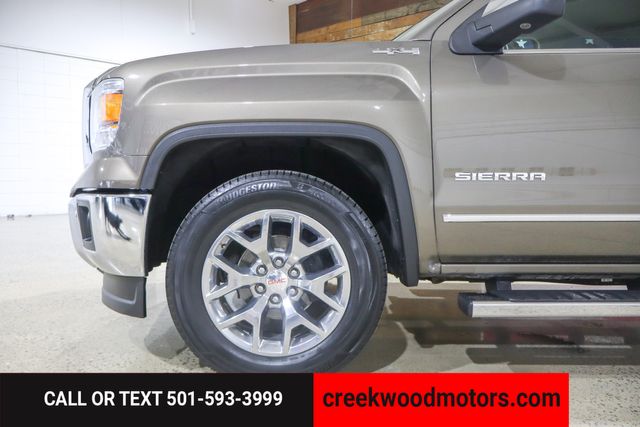 2015 GMC Sierra 1500 SLT 4x4 Z71 V8 Chrome 20s Financing Crew Cab Brown