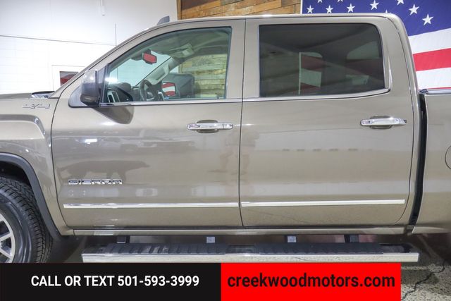2015 GMC Sierra 1500 SLT 4x4 Z71 V8 Chrome 20s Financing Crew Cab Brown