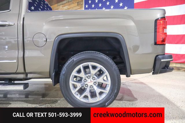 2015 GMC Sierra 1500 SLT 4x4 Z71 V8 Chrome 20s Financing Crew Cab Brown