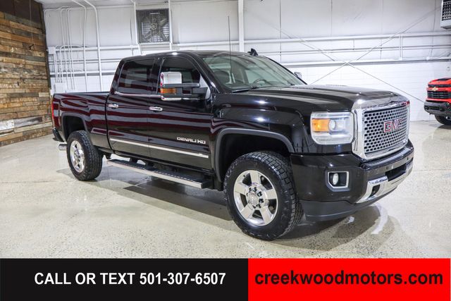 2015 GMC Sierra 2500HD Denali 4x4 Duramax Diesel Allison 20s Financing