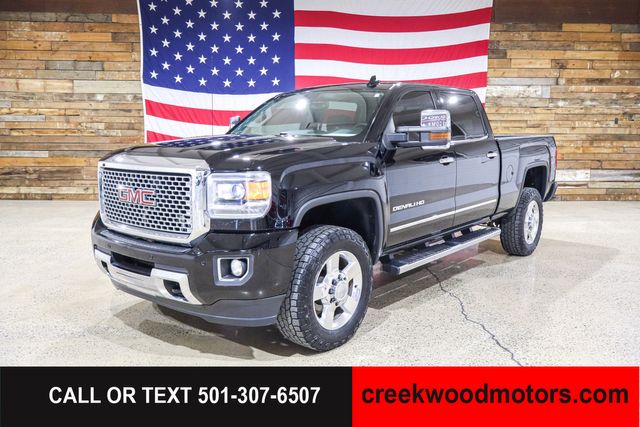 2015 GMC Sierra 2500HD Denali 4x4 Duramax Diesel Allison 20s Financing