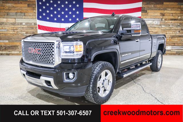 2015 GMC Sierra 2500HD Denali 4x4 Duramax Diesel Allison 20s Financing